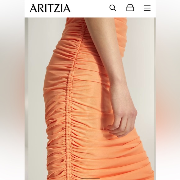 BLACK Aritzia Wilfred Rivers Dress NWT - Sz Med - Picture 7 of 9